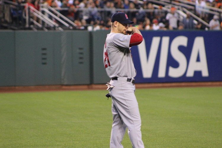 I really wanted to yell at Moss to stop biting his thumb...gross.